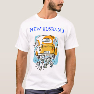 Camiseta Recem casados (2A), NOVO MARIDO
