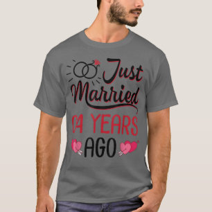 Camiseta Recem casados 4 Anos Atrás Casamento Aniversário H
