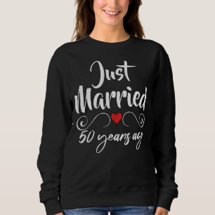Camiseta Recem casados 50 Anos Atrás, 50ª Esposa Marido Ann