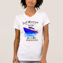 Recem casados Funny Cruise Ship Nauti Graphic