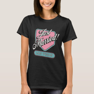Camiseta Recem casados Las Vegas Casamento Noivo