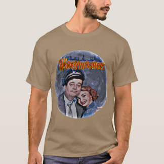Camiseta Recém-casados na cidade Jackie Gleason Audrey Mead