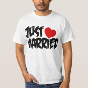 CAMISETA RECEM CASADOS, NOVAS CASAS, CASAL CASADO NOVAMENTE