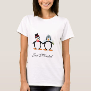 Camiseta Recem casados Pengos