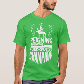 Camiseta Recém-nascido Defendendo Campeão Incontestado