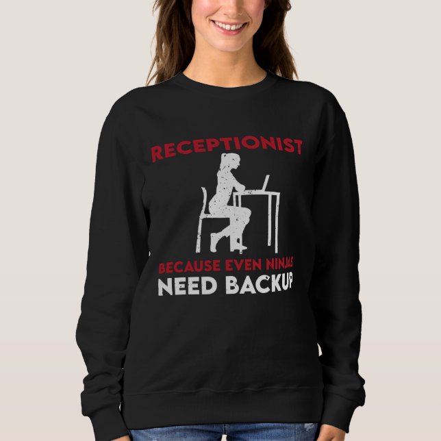 Camiseta Receptionist Saying Reception Lobby (Frente)