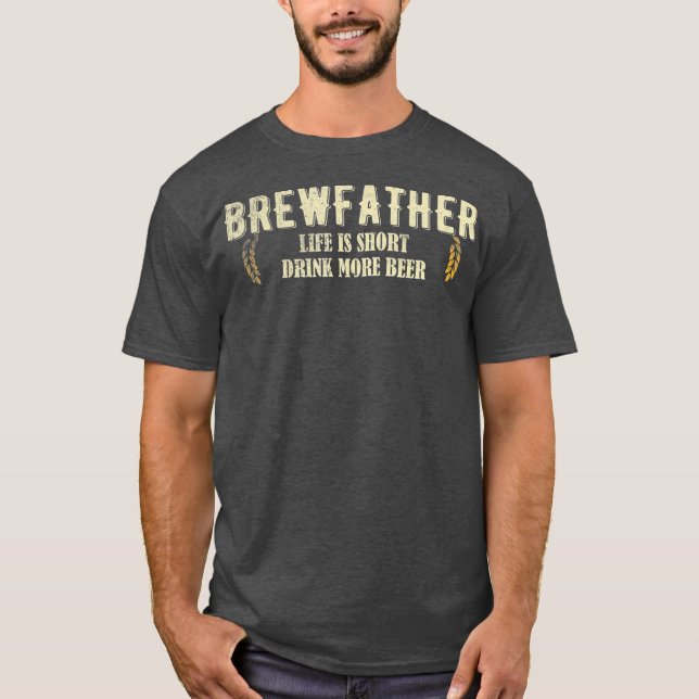 Camiseta Receptor de cerveja do Artesanato de quebra-dia de (Frente)