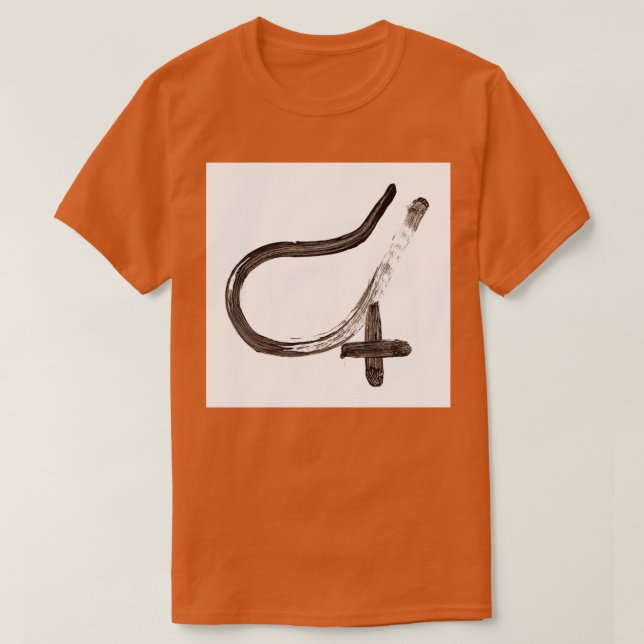 Camiseta Receptor de Símbolos Alquímicos (Frente do Design)