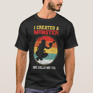 Camiseta Receptor Softbol Pai Dia dos Pais 1