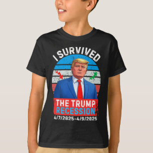 Camiseta Recessão Trump Abril de 2025 2 Dias