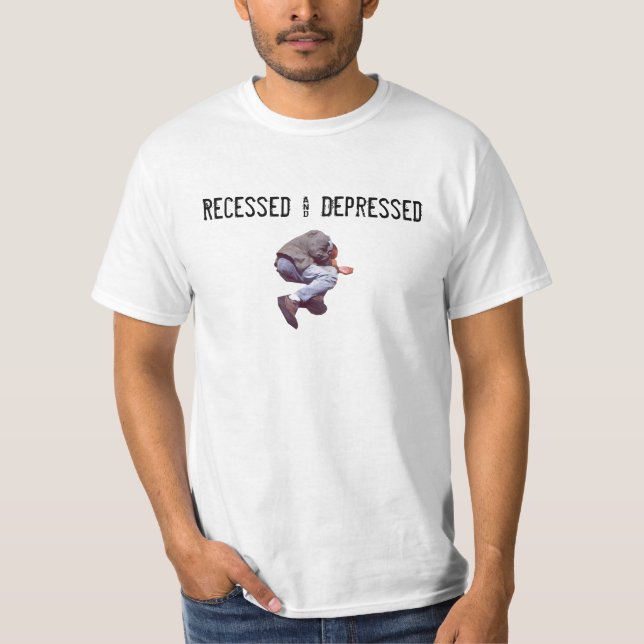 Camiseta Recessed & comprimido (Frente)