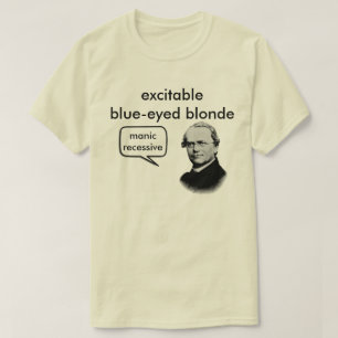 Camiseta Recessivo Maníaco de Mendel
