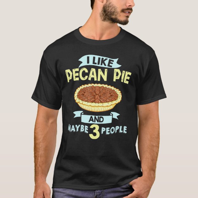 Camiseta Recheio de Barras Mini de Torta de Noz Pecã Cookie (Frente)