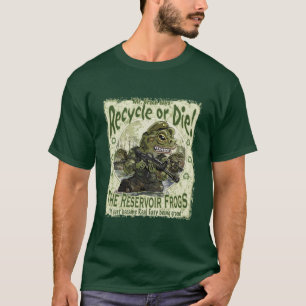 Camiseta Recicl ou morra sapos