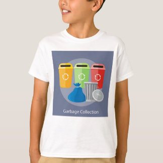 Camiseta Reciclagem de Coleta de Lixo