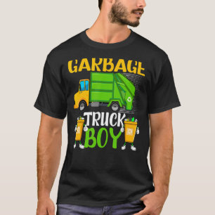 Camiseta Reciclagem De Lixo Do Garçom Do Caminhão De Lixo P