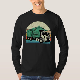 Camiseta Reciclagem de Reciclagem de Coletor de Lixo de Cam
