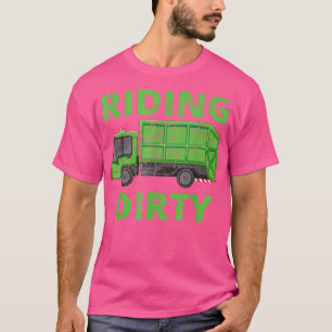 Camiseta Reciclagem Lixo Lixo Crianças De Caminhão Que Vive