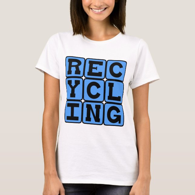 Camiseta Reciclagem, Rede de Segurança Ecológica (Frente)