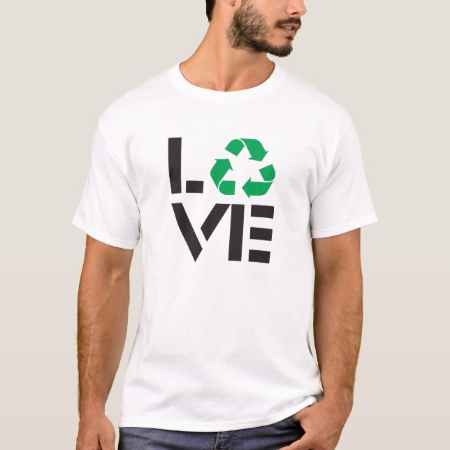 Camiseta Reciclar Love (Frente)
