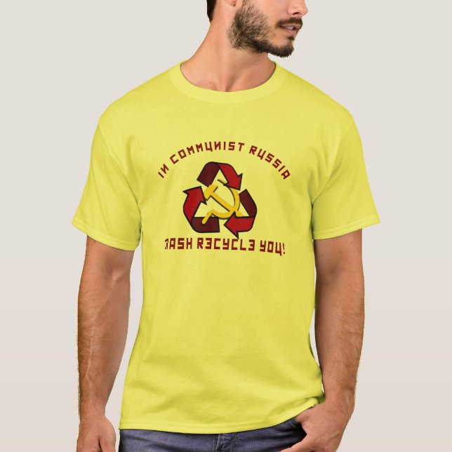 Camiseta Reciclares de Rússia (Frente)