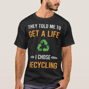 Camiseta Recicle Reciclagem de Vida