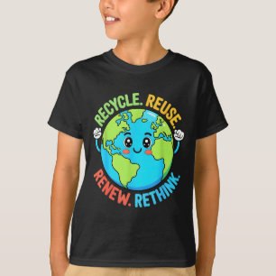 Camiseta Recicle reutilize renove repensar dia da terra men