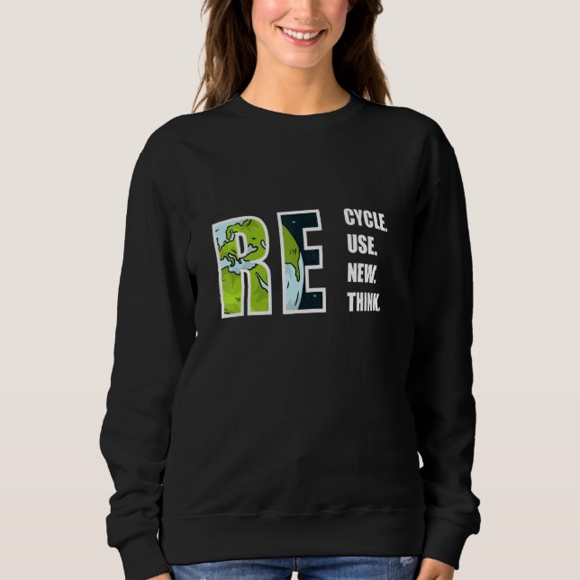 Camiseta Recicle, Reutilize, Renove, Repense Earthday 2023  (Frente)