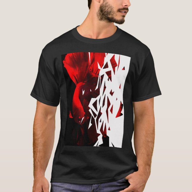 Camiseta Recife de coral submarino (Frente)