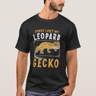 Camiseta Recinto de lagartixas-leopardo Fãs de lagartos Ama