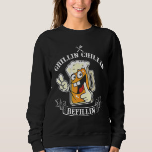 Camiseta Recipiente de Pai de grelha de colheita de vidros