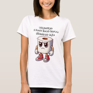 Camiseta Reclamação de papel higiênico