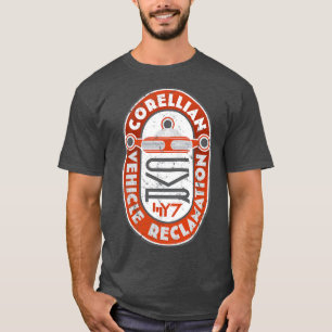 Camiseta Reclamação do veículo Corellian