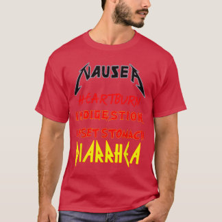Camiseta reclamações gástricas divertidas perfeitas Camiset