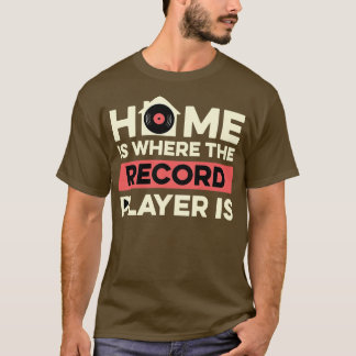 Camiseta Recoletor de Registro de Vinilo de Armazenamento L