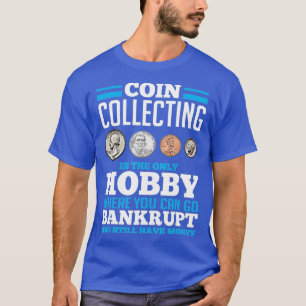 Camiseta Recolha de moeda com captação de Hobby Bolso Engra