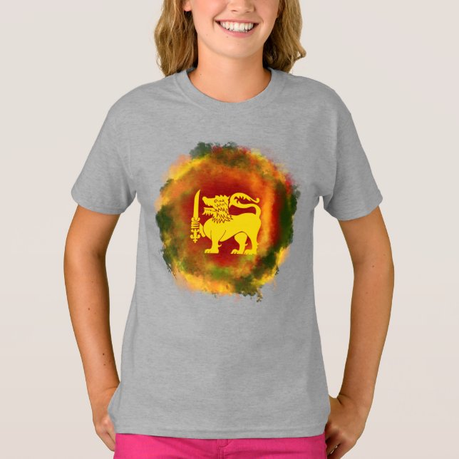CAMISETA RECOLHA DE PRESENTES DO SRI LANKA - (Frente)