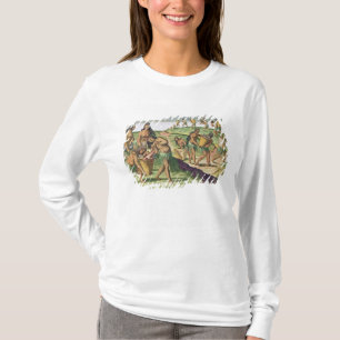 Camiseta Recolhendo a comida para o Storehouse comunal