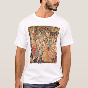 Camiseta Recolhendo uvas, detalhe da colheita da uva