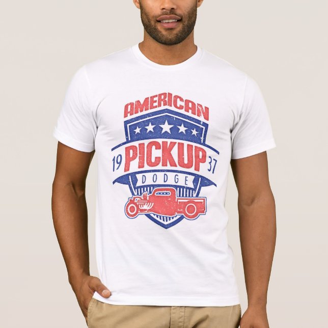 Camiseta Recolhimento AMERICANO de Dodge da série 1937 (Frente)