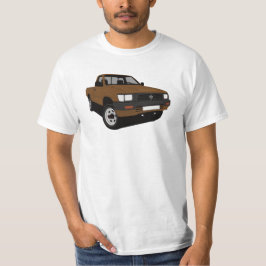 Camiseta Recolhimento de Toyota Hilux - marrom -