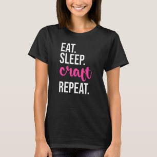 Camiseta Recoloque o Artesanato de repouso