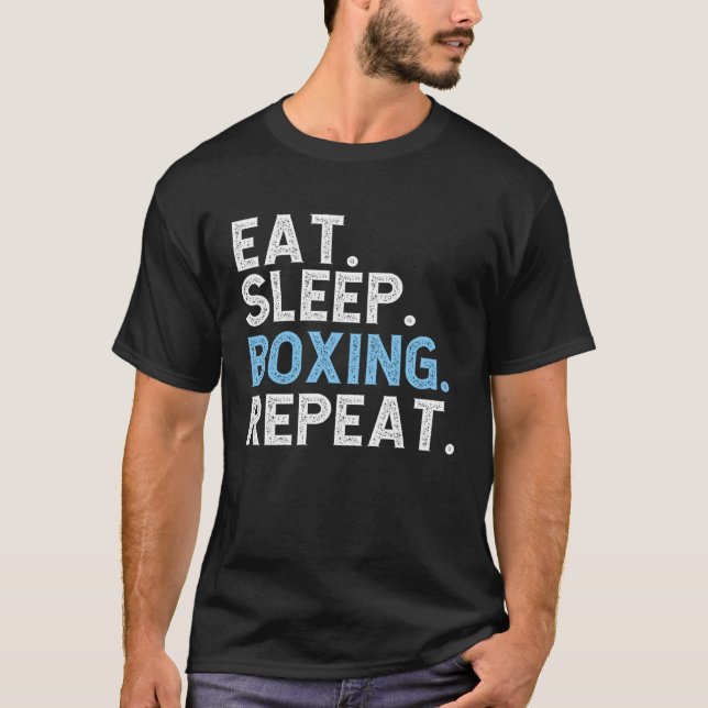 Camiseta Recoloque o Boxer Boxer Repetir Boxer Coach (Frente)