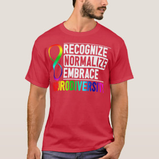 Camiseta Reconhecer normalizar incorporar a ADHD Aw de Neur