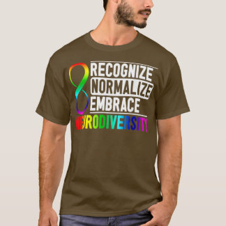 Camiseta Reconhecer normalizar incorporar a ADHD Aw de Neur