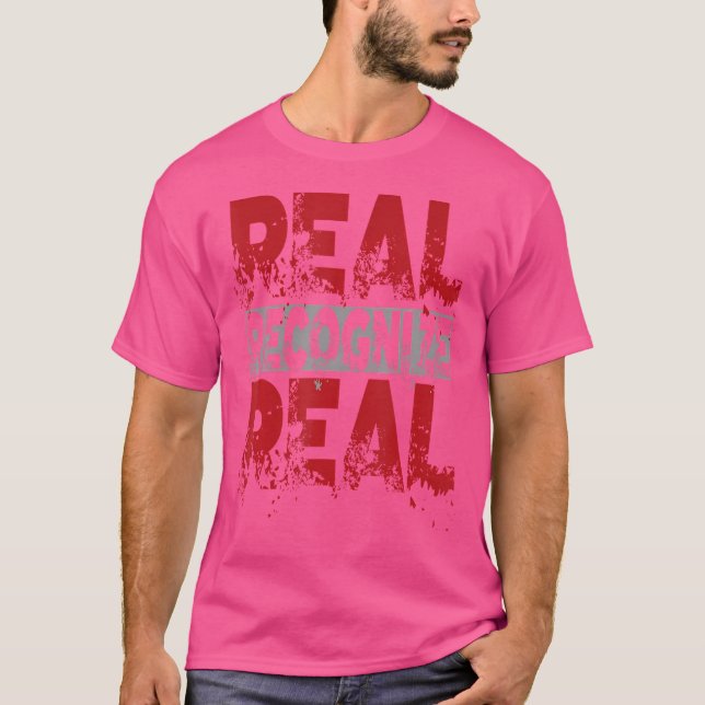Camiseta Reconhecer o Rap de salto de anca urbano real Lega (Frente)