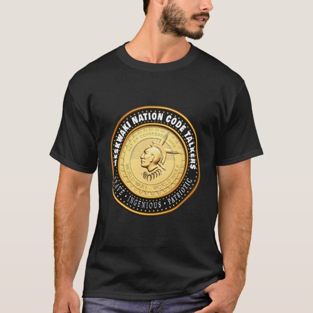 Camiseta Reconhecimento de Conversores de Código Nação Mesk (Frente)