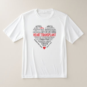 Camiseta Reconhecimento Personalizado do Dador de Transplan