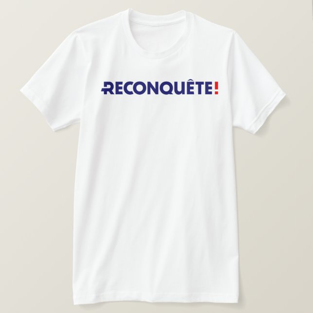 Camiseta Reconquista (Frente do Design)