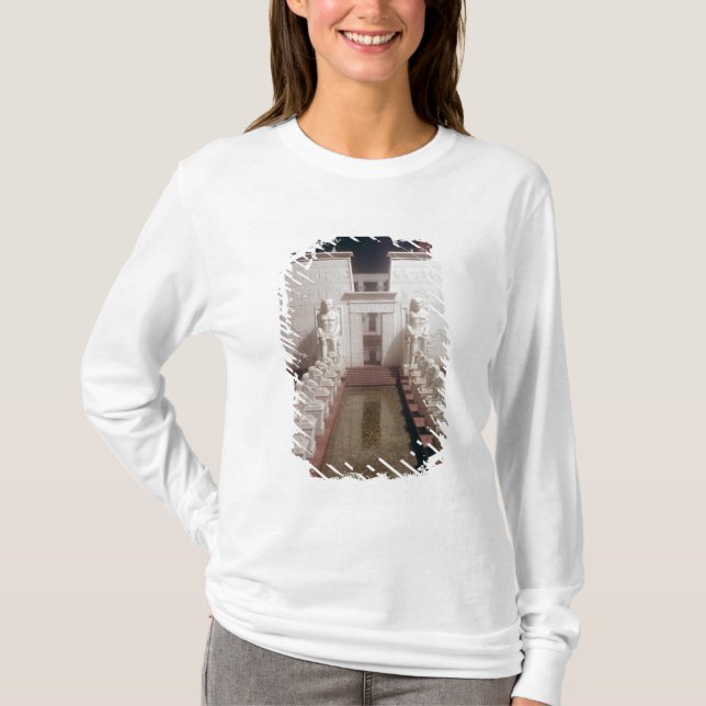 Camiseta Reconstrução do grande templo do Amon, (Frente)